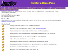 Tablet Screenshot of hardleyrunners.co.uk